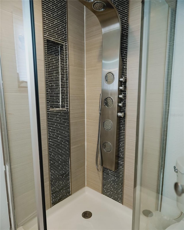 2300 Stratford Dr, Sarasota, FL 34232 - full bathroom with a stall shower