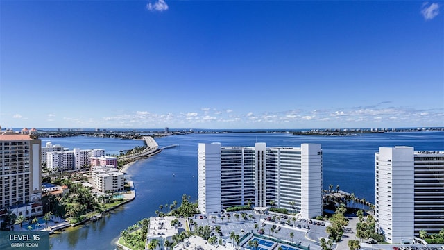 555 Quay Cmn Unit 1601, Sarasota, FL 34236 - view of urban area with a nearby body of water
