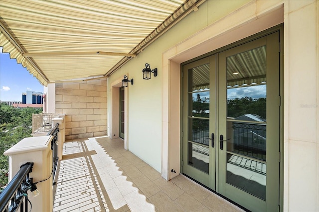 555 N Orange Ave Unit 307, Sarasota, FL 34236 - balcony with french doors