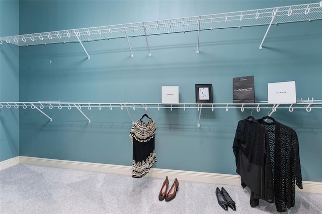 view of spacious closet