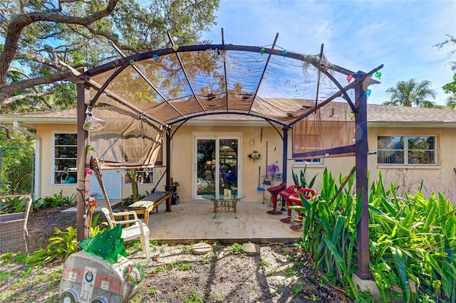 620 Burke Rd, Venice, FL 34293 - exterior space featuring a patio area and stucco siding