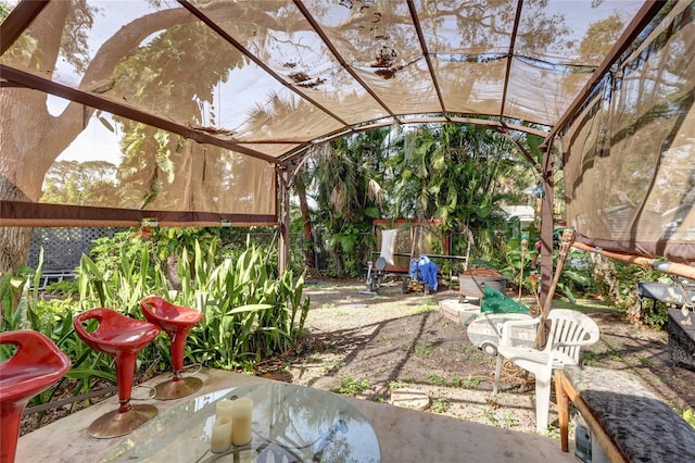 620 Burke Rd, Venice, FL 34293 - exterior space with a patio area