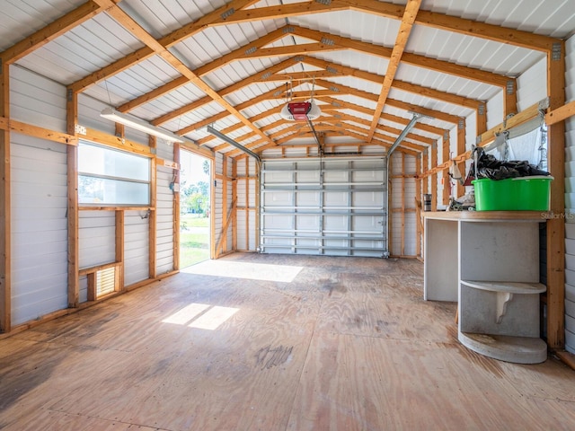 6116 Rodgers Ave, Sarasota, FL 34231 - garage with a garage door opener
