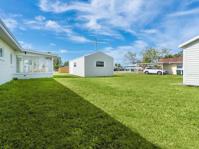 6116 Rodgers Ave, Sarasota, FL 34231 - view of yard