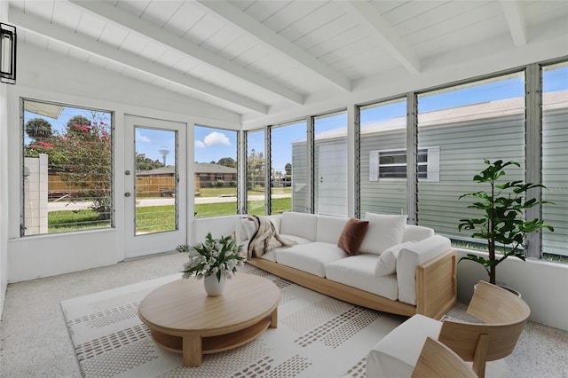 6116 Rodgers Ave, Sarasota, FL 34231 - sunroom / solarium with outdoor lounge area
