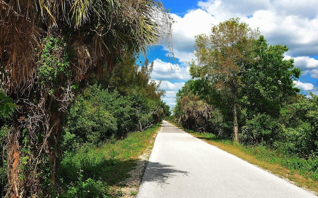 view of road