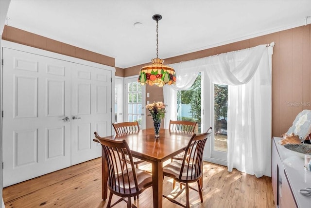 5012 Eastchester Dr, Sarasota, FL 34234 - dining space with light wood finished floors