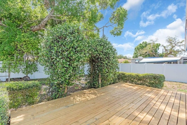 5012 Eastchester Dr, Sarasota, FL 34234 - wooden deck with fence