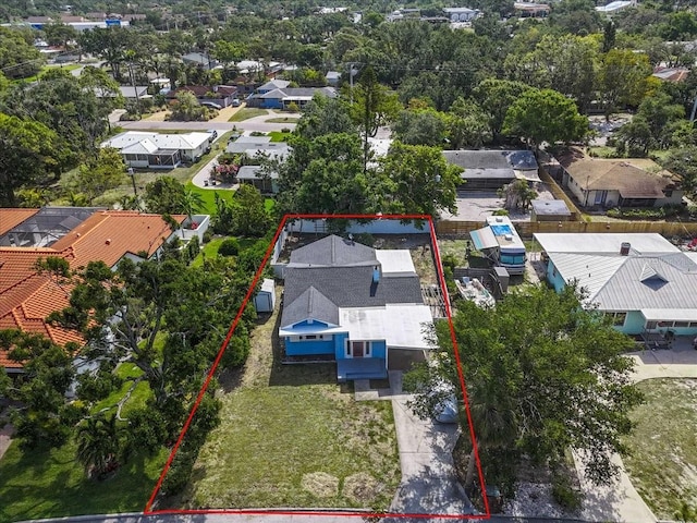 5012 Eastchester Dr, Sarasota, FL 34234 - birds eye view of property with a residential view
