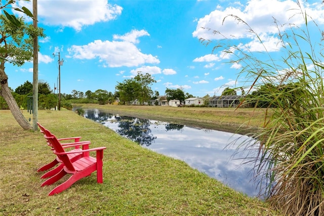 1458 Alwynne Dr N, Lehigh Acres, FL 33936 - view of water feature