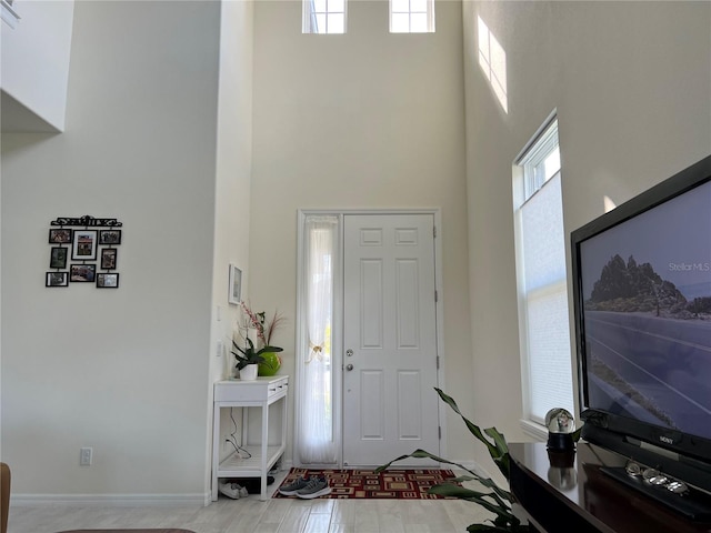 5521 Summit Gln, Bradenton, FL 34203 - entrance foyer with a towering ceiling