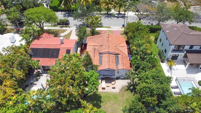 aerial view
