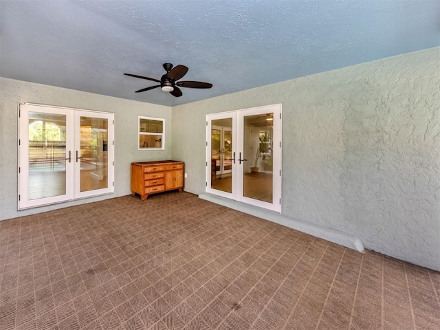 245 Woodingham Trl, Venice, FL 34292 - unfurnished sunroom featuring french doors