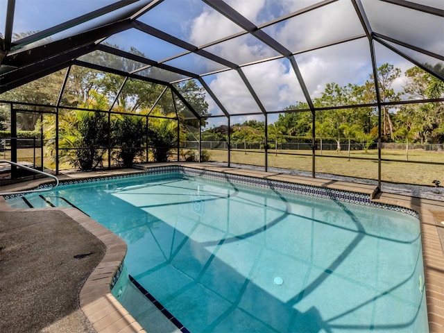 245 Woodingham Trl, Venice, FL 34292 - outdoor pool featuring a lanai