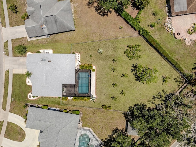 245 Woodingham Trl, Venice, FL 34292 - bird's eye view of a pool area