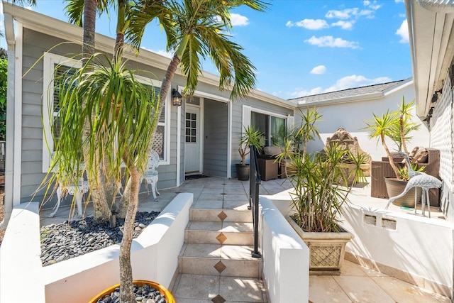 exterior space featuring a patio area