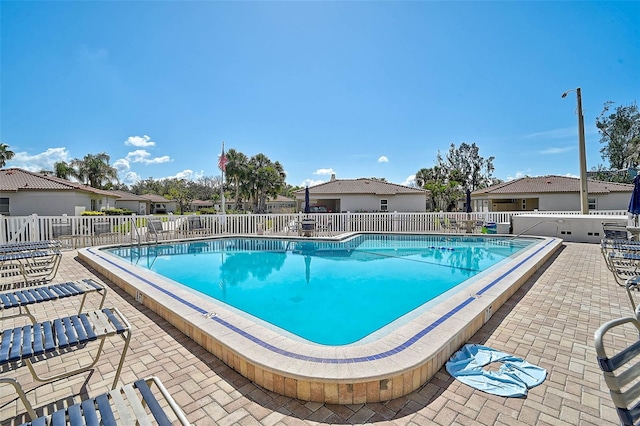 151 Vista Hermosa Cir Unit 31C, Sarasota, FL 34242 - community pool featuring a patio
