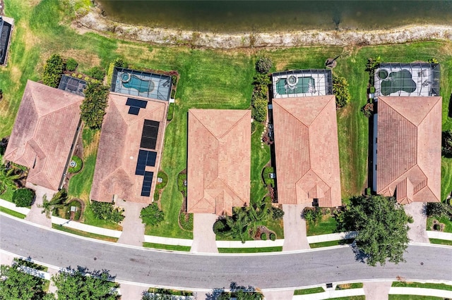 drone / aerial view