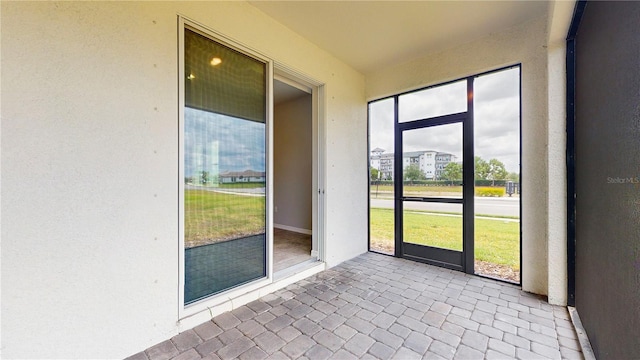 1824 Woodleaf Hammock Ct, Bradenton, FL 34211 - view of unfurnished sunroom