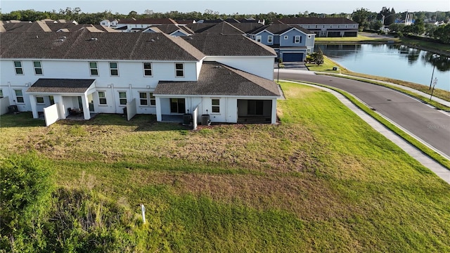 1824 Woodleaf Hammock Ct, Bradenton, FL 34211 - aerial view of residential area featuring a large body of water
