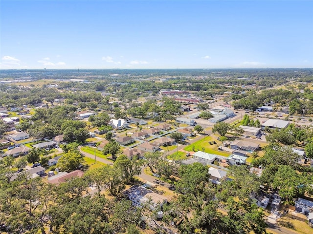 bird's eye view featuring a residential view