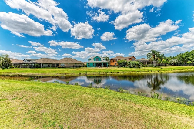 water view featuring nearby suburban area