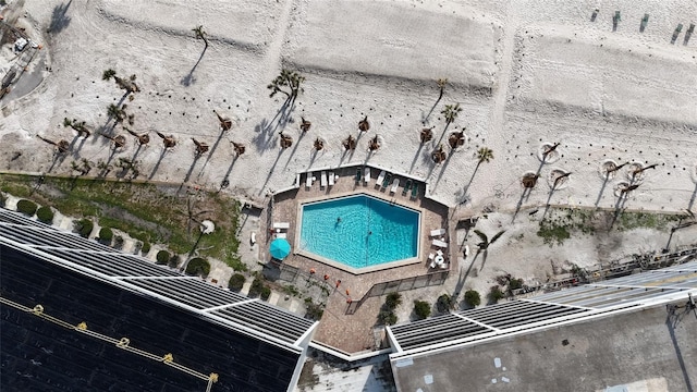 drone / aerial view