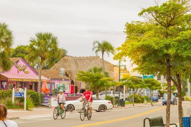 view of street with curbs and sidewalks
