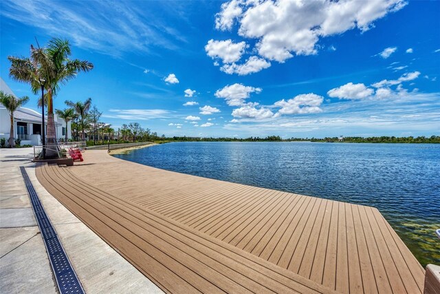 20359 Cristoforo Pl, Venice, FL 34293 - dock area featuring a water view