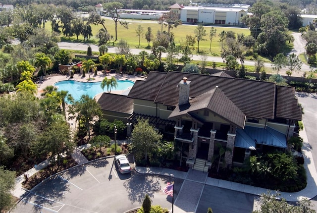 aerial view