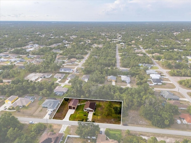 4466 Manila Ave, North Port, FL 34288 - view of property location featuring property parcel outlined and nearby suburban area