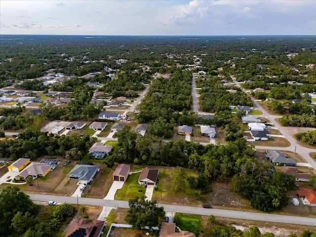4466 Manila Ave, North Port, FL 34288 - aerial view of property and surrounding area with nearby suburban area