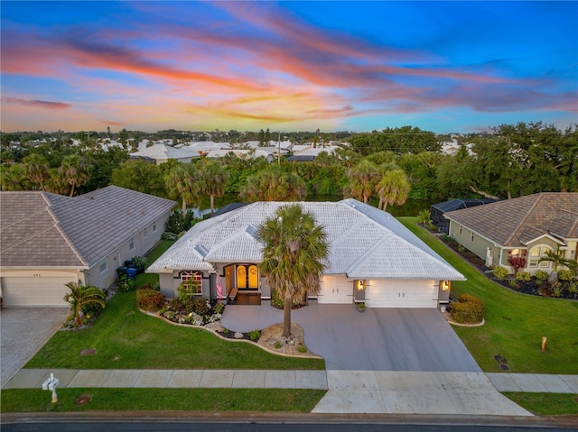 490 Pine Lily Way, Venice, FL 34293 - view of aerial view at dusk