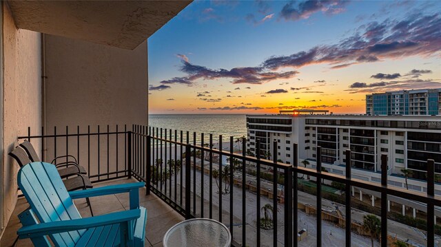 1212 Benjamin Franklin Dr Unit 909, Sarasota, FL 34236 - balcony with a water view