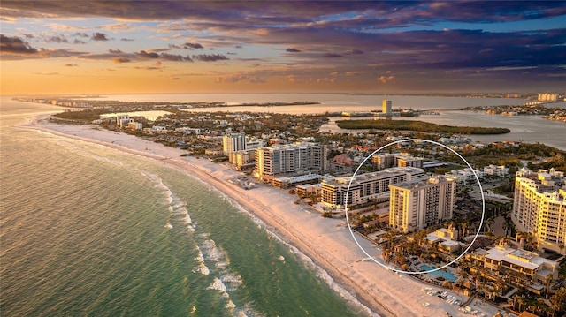 1212 Benjamin Franklin Dr Unit 909, Sarasota, FL 34236 - view of urban area featuring extended coastline