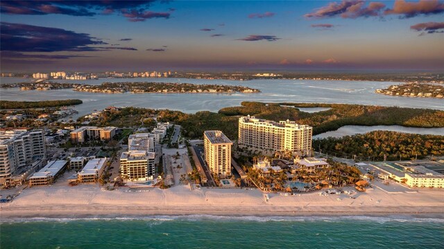 1212 Benjamin Franklin Dr Unit 909, Sarasota, FL 34236 - view of urban area with expansive beach