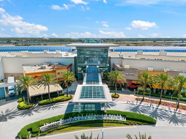 drone / aerial view