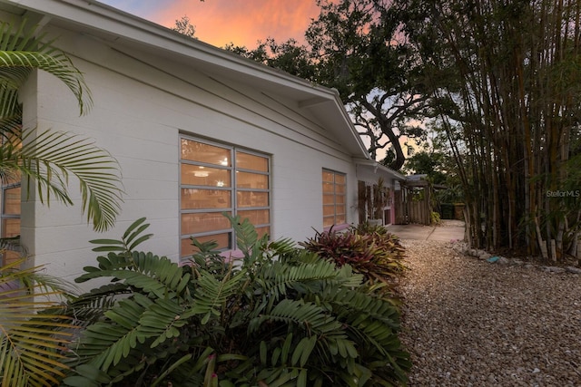2207 Hickory Ave, Sarasota, FL 34234 - view of side of property featuring concrete block siding