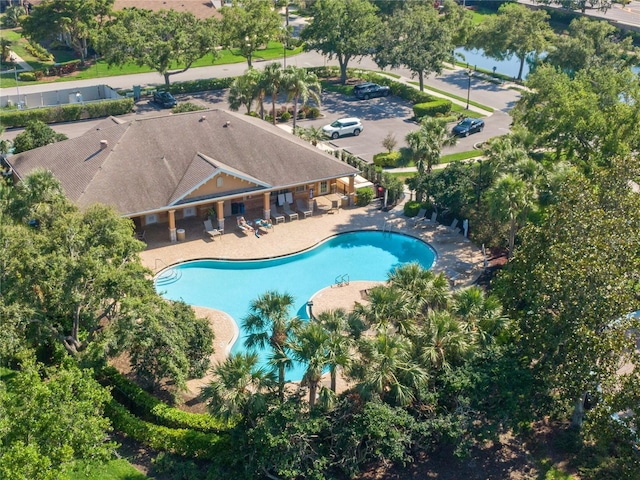community pool featuring a patio