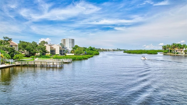 property view of water