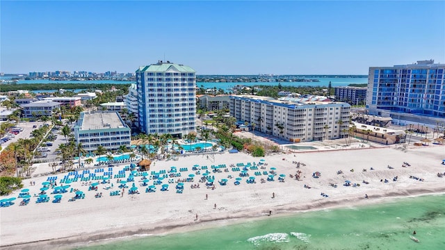 845 Benjamin Franklin Dr Unit 302, Sarasota, FL 34236 - view of urban area featuring unending shoreline and a pool area