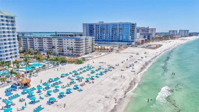 845 Benjamin Franklin Dr Unit 302, Sarasota, FL 34236 - drone / aerial view of unending shoreline