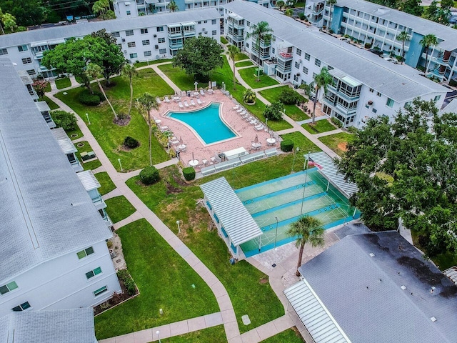 aerial view