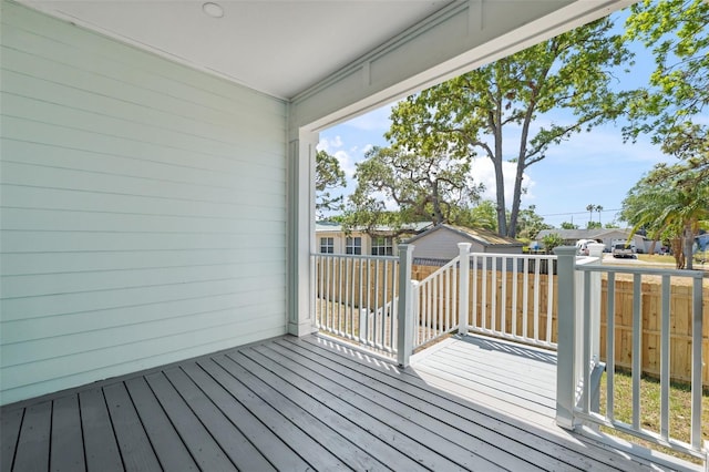8622 Inwood Dr, Hudson, FL 34667 - view of deck