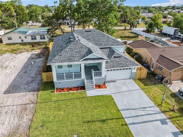 8622 Inwood Dr, Hudson, FL 34667 - drone / aerial view featuring a residential view