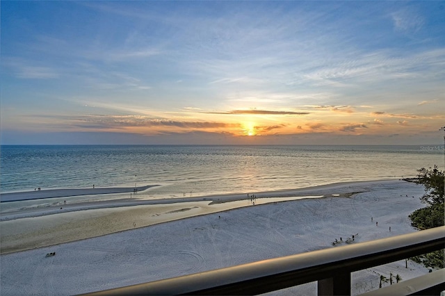 20 Whispering Sands Dr Unit 1201, Sarasota, FL 34242 - water view featuring nearby beach