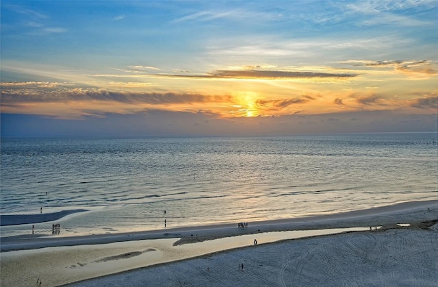 20 Whispering Sands Dr Unit 1201, Sarasota, FL 34242 - water view featuring nearby beach