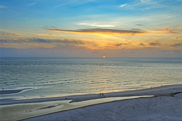20 Whispering Sands Dr Unit 1201, Sarasota, FL 34242 - water view featuring nearby beach