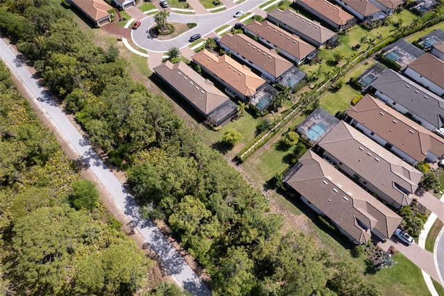 5301 Bartolomeo St, Sarasota, FL 34238 - bird's eye view featuring a residential view
