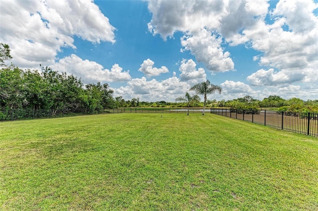 8103 Snowy Egret Pl, Bradenton, FL 34202 - view of yard featuring a view of rural / pastoral area